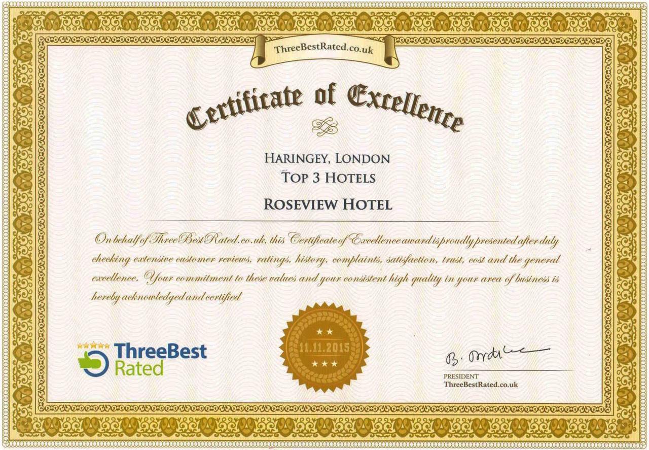 Roseview Alexandra Palace Hotel Лондон Екстер'єр фото